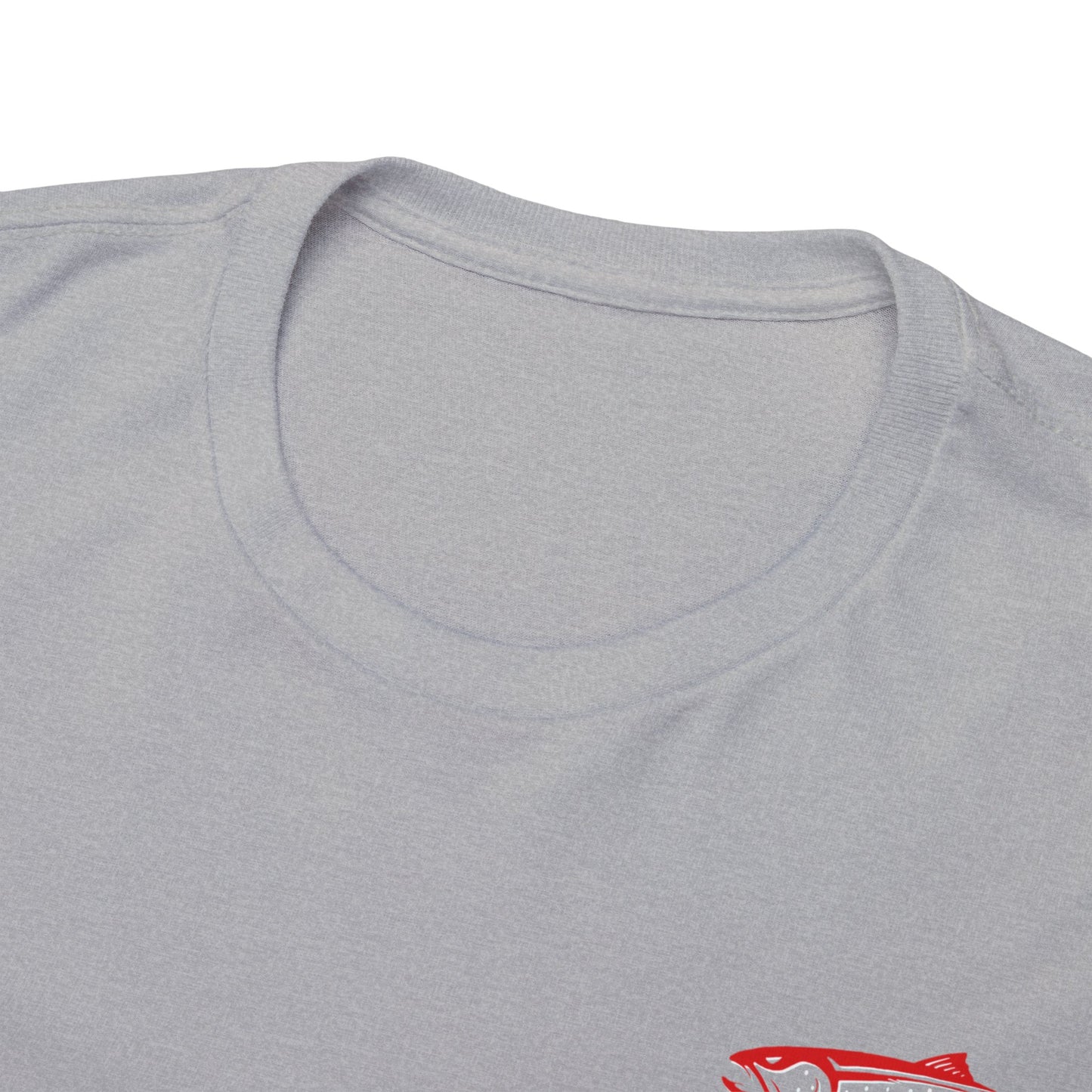 Heavy Cotton Tee Backwoods Angler.