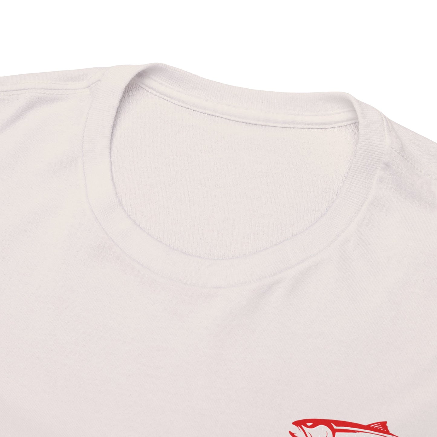 Heavy Cotton Tee Backwoods Angler.