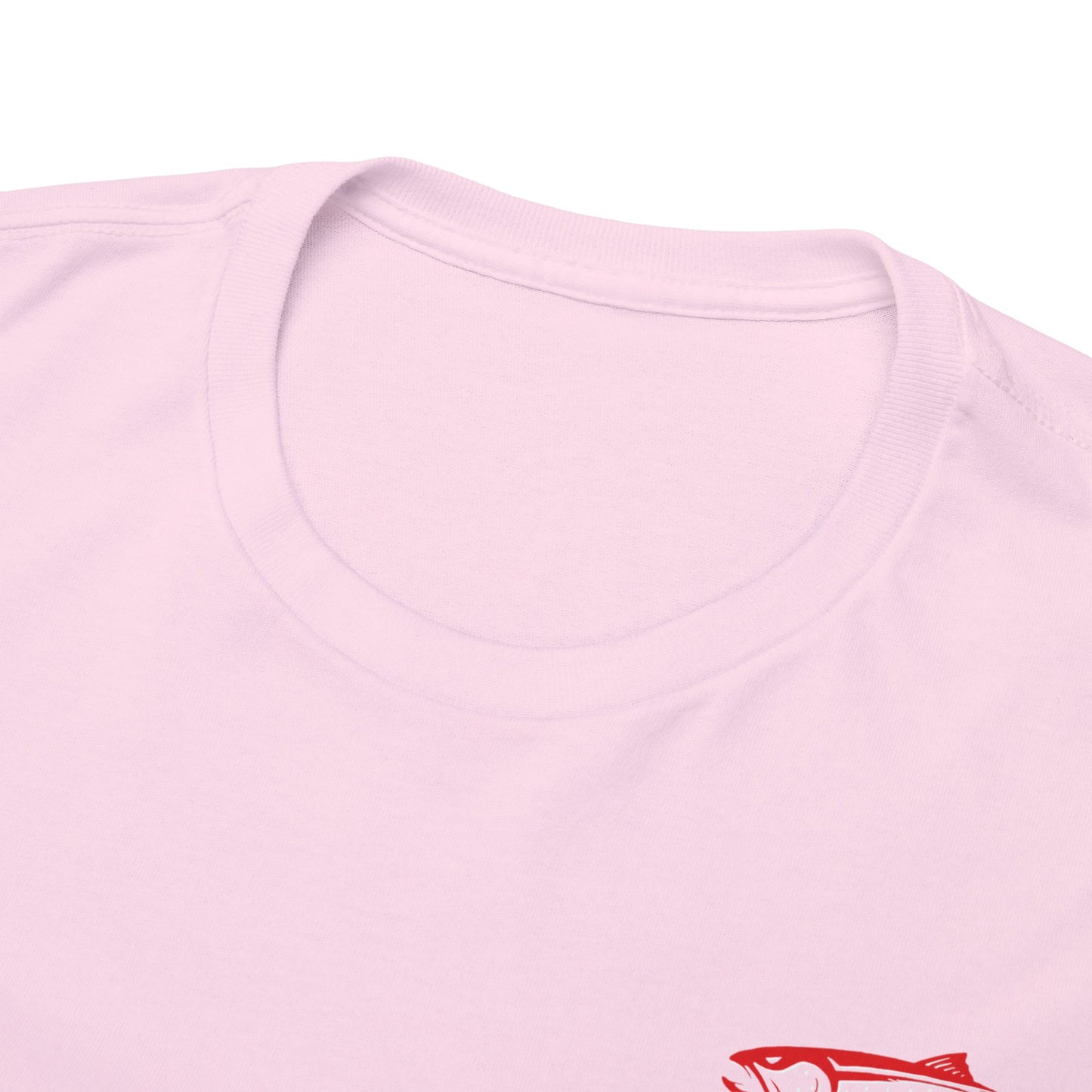 Heavy Cotton Tee Backwoods Angler.