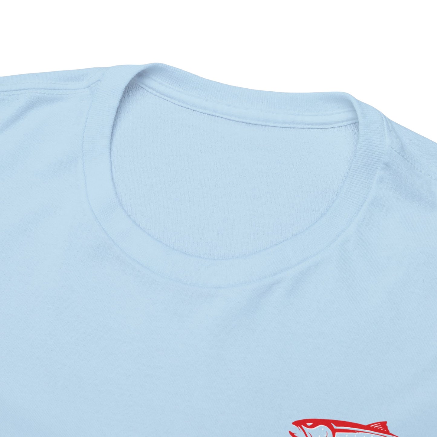 Heavy Cotton Tee Backwoods Angler.
