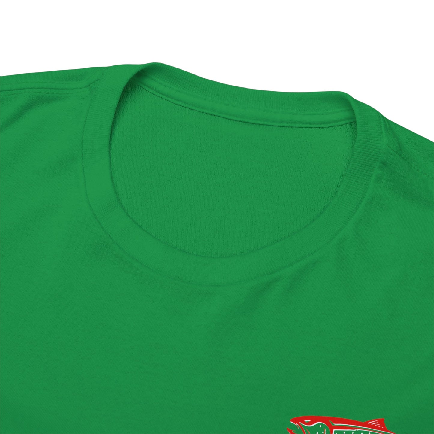 Heavy Cotton Tee Backwoods Angler.