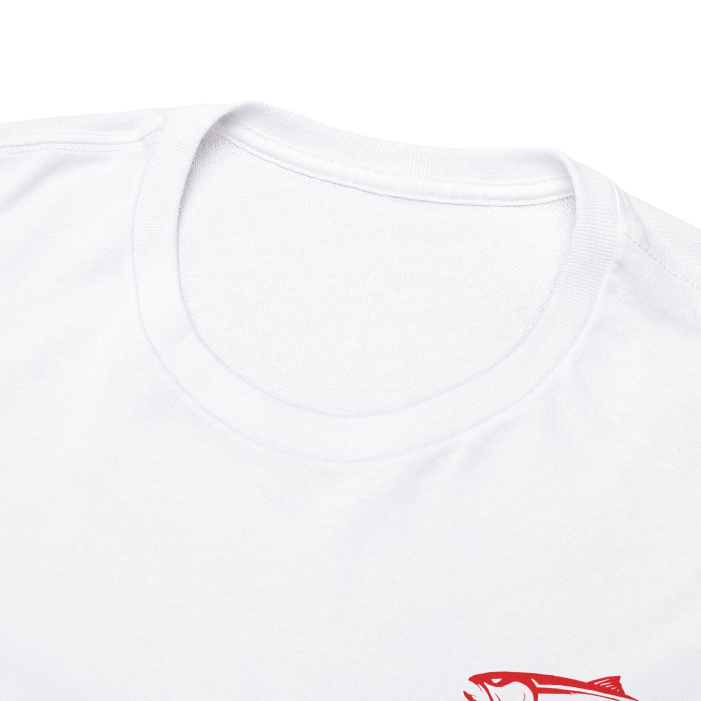 Heavy Cotton Tee Backwoods Angler.