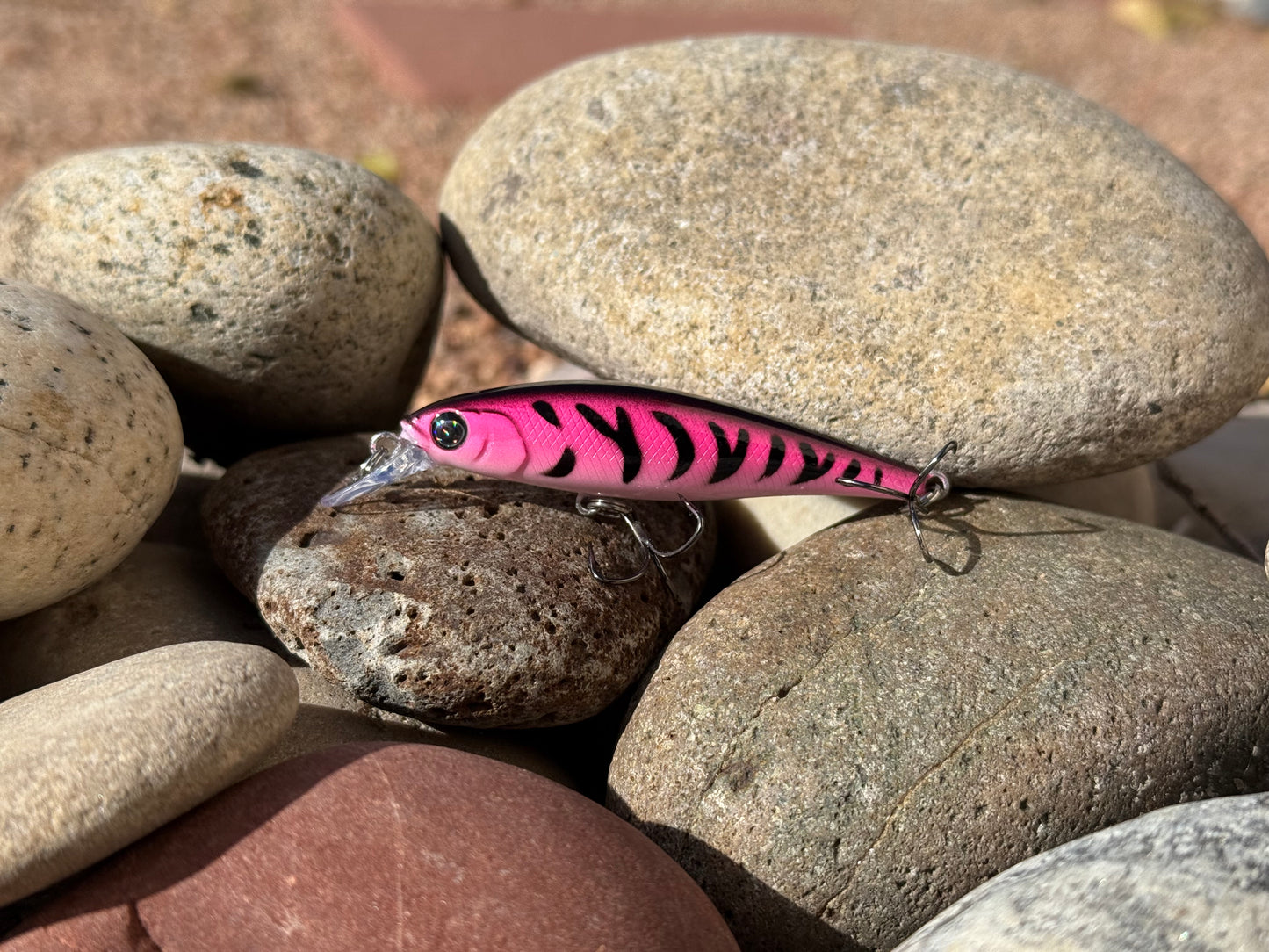 Backwoods Angler Pink Minnow