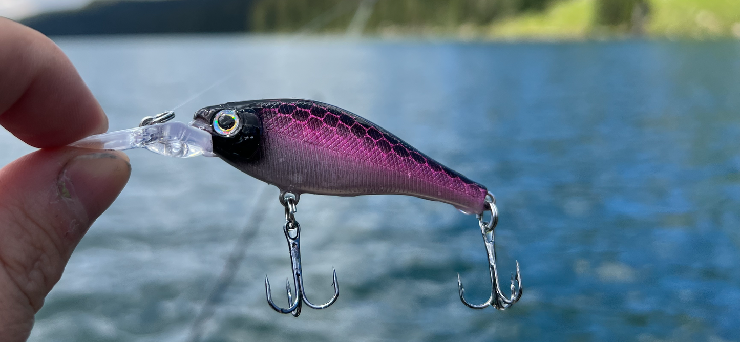 Backwoods-Deep Diver: Pink Shad